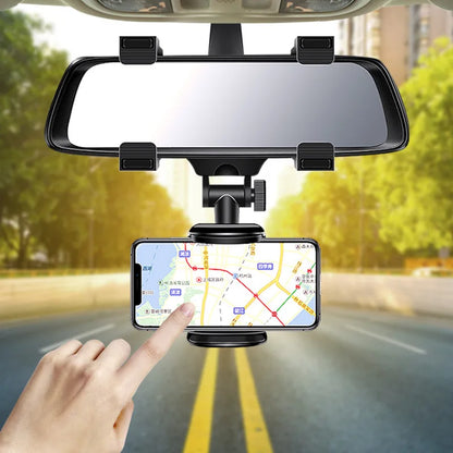 360° Car Mirror Telescopic 