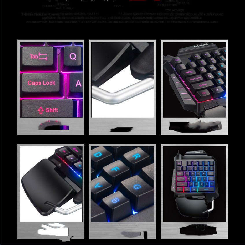 K Left Hand Gaming Small Keyboard