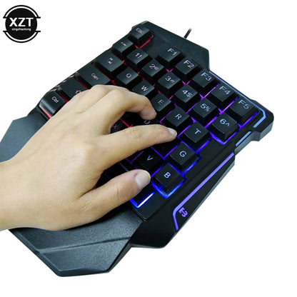 One-Handed Keyboard Pro Gaming