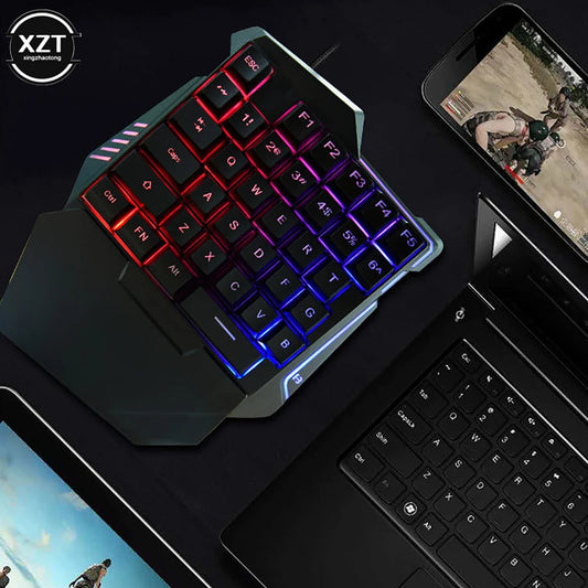 One-Handed Keyboard Pro Gaming